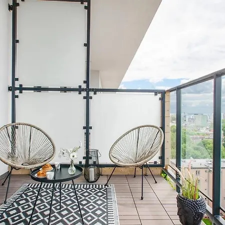 Sky Home- Sunset Penthouse -neopolis, Centrum, Klimatyzacja, Parking Dostep Na Kod * Lodz