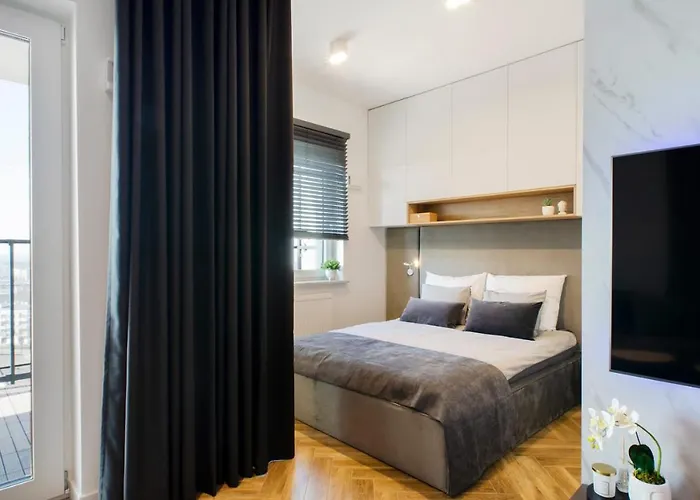 Sky Home- Sunset Penthouse -neopolis, Centrum, Klimatyzacja, Parking Dostep Na Kod Apartman *